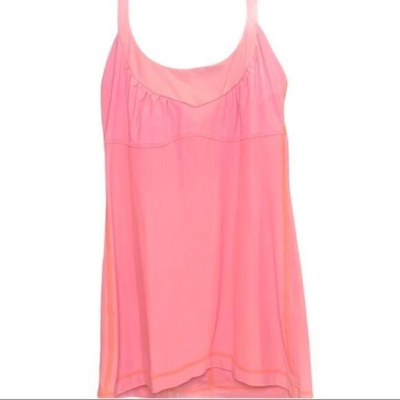 Lululemon Built in Bra Y Back Tank Shirt - Picture 1 of 3